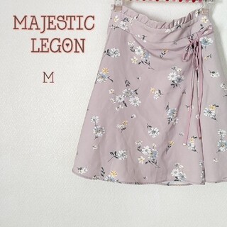 マジェスティックレゴン(MAJESTIC LEGON)のMAJESTIC LEGON マジェスティックレゴン　花柄　ミニスカート(ミニスカート)