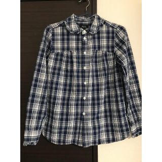 アーペーセー(A.P.C)のA.P.C アーペーセー チェックブラウス(シャツ/ブラウス(長袖/七分))