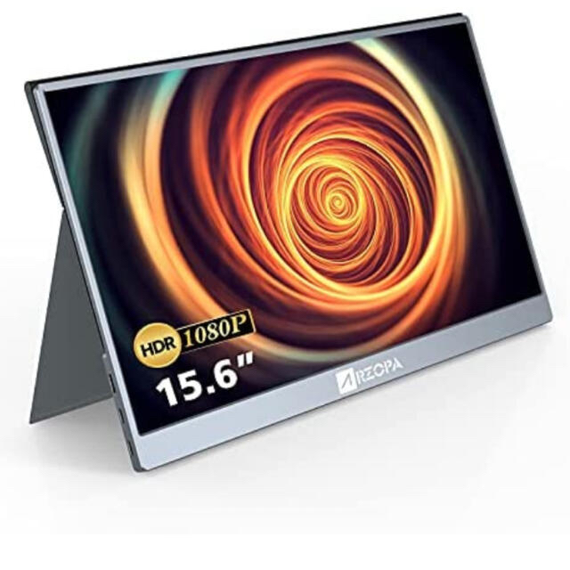 新品 未開封】モバイルモニター 15.6インチ フルHD 1080p - ディスプレイ
