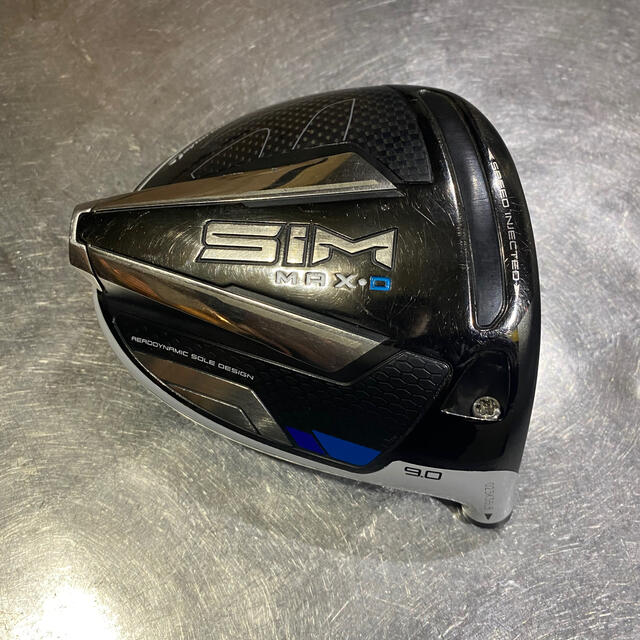 TaylorMade(テーラーメイド)の『中古』SIM MAX D ドライバー　ヘッド　9度 スポーツ/アウトドアのゴルフ(クラブ)の商品写真