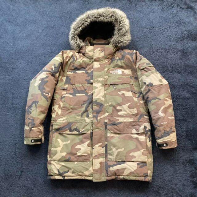 ➄NORTH FACE ノースフェイス　マクマードパーカ カモフラ M