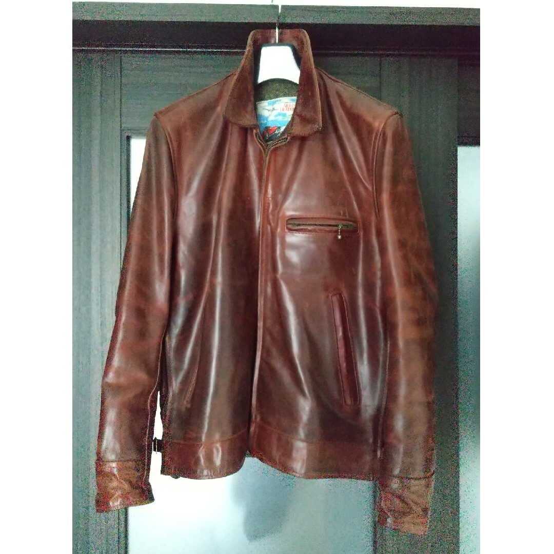 Aero Leather(エアロレザー ) ハイウェイマン チェリーブラウン Aero Leather(エアロレザー ) ハイウェイマン チェリーブラウン