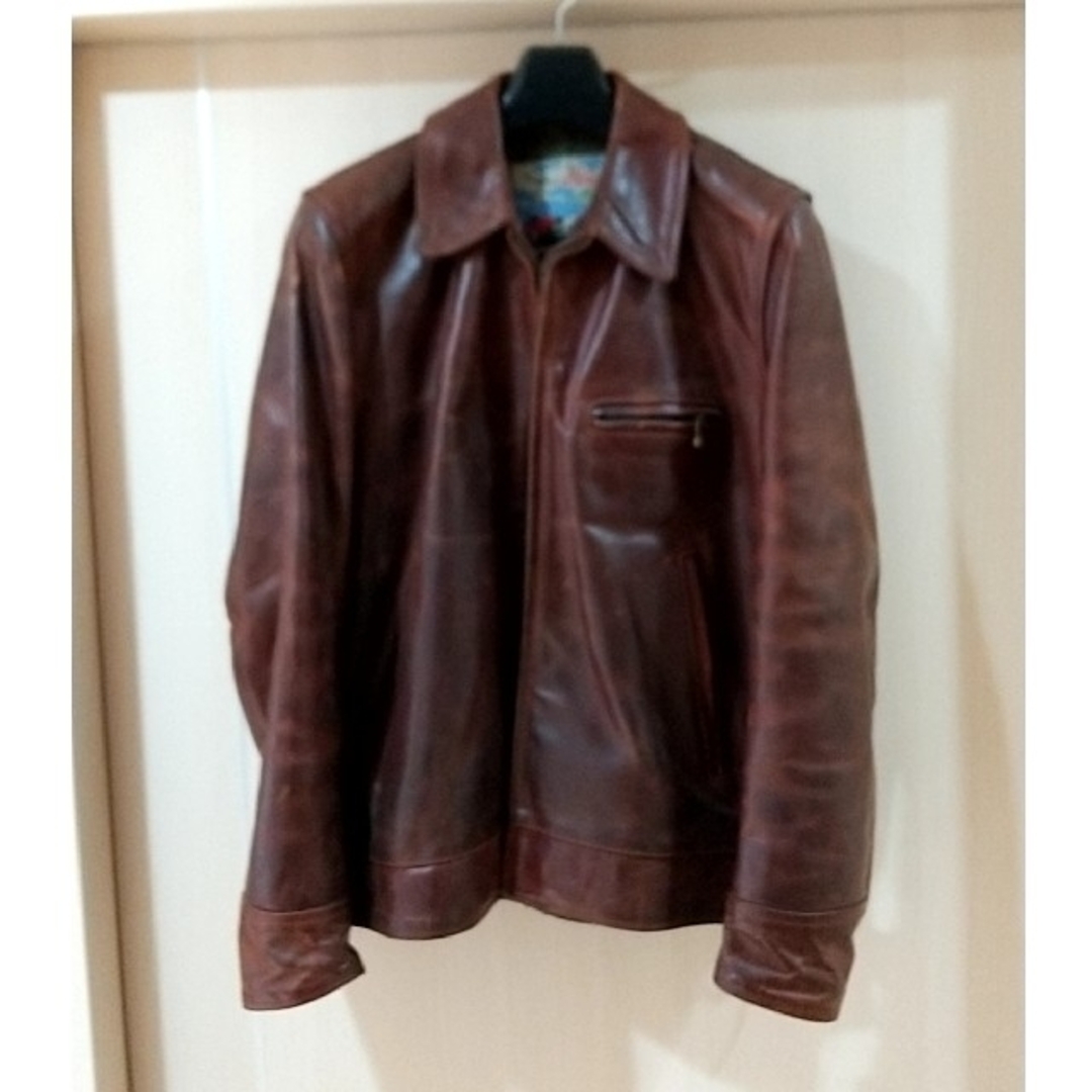 Aero Leather(エアロレザー ) ハイウェイマン チェリーブラウン Aero Leather(エアロレザー ) ハイウェイマン チェリーブラウン