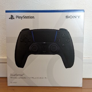 プレイステーション(PlayStation)の新品未開封 PS5 コントローラー ミッドナイトブラック DualSense(その他)