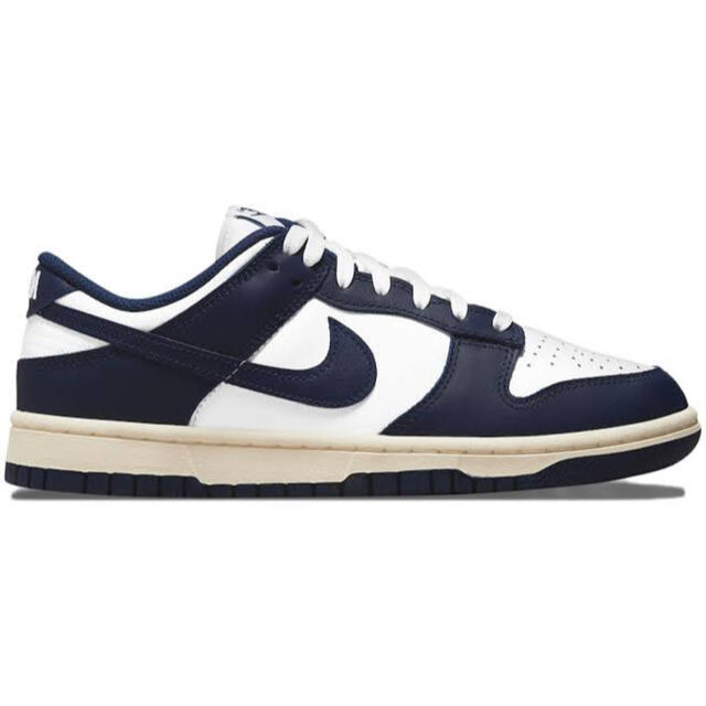 NIKE(ナイキ)の27cm nike wmns dunk low vintage navy メンズの靴/シューズ(スニーカー)の商品写真