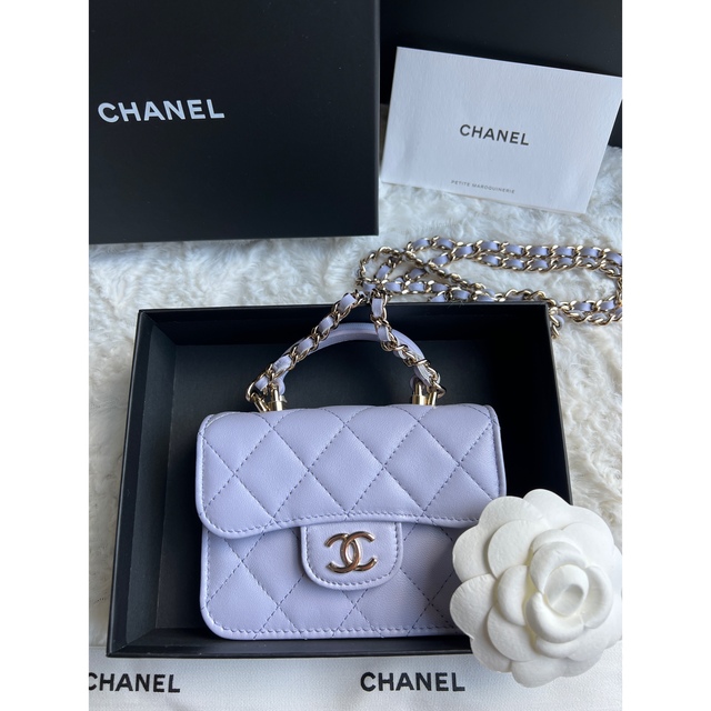 CHANEL フラップコインパース　希少　チェーンウォレット