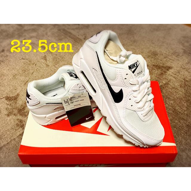 新品 NIKE エアーマックス90 ホワイト 23.5cm 新品 NIKE エアーマックス90 ホワイト 23.5cm