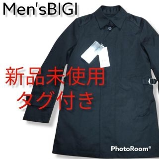 メンズビギ(MEN'S BIGI)の新品❗Men'sBIGI　メンズビギ　トレンチコート　ロング　黒　ライナー　春(トレンチコート)