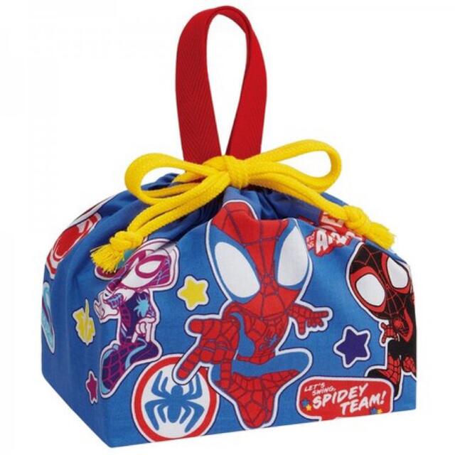 MARVEL - MARVEL スパイダーマン 入園入学 おべんとう袋 巾着 MARVEL - MARVEL スパイダーマン 入園入学 おべんとう袋 巾着