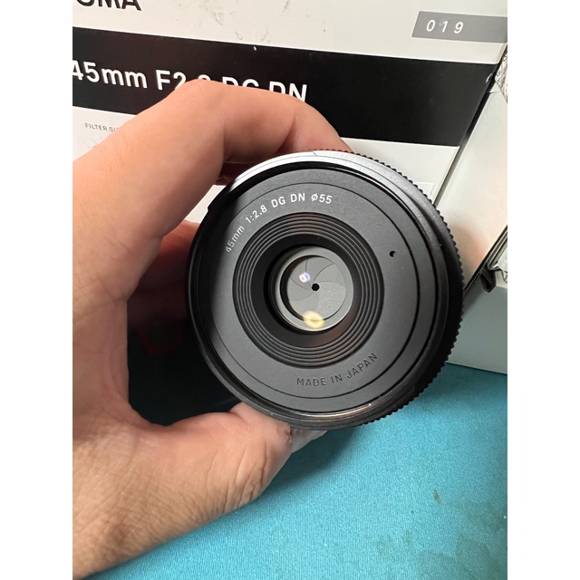 購入価格 SIGMA 45mm F2.8 DG DN Sony Eマウント レンズ(単焦点