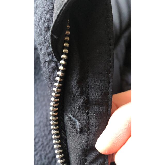steven alan(スティーブンアラン)のSteven Alan FLEECE WIND BREAKER 黒 Mフリース メンズのジャケット/アウター(ブルゾン)の商品写真