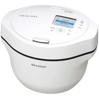SHARP - 〓新品〓シャープ水なし自動調理鍋〓ヘルシオホットクック〓白〓KN-HW16G-W