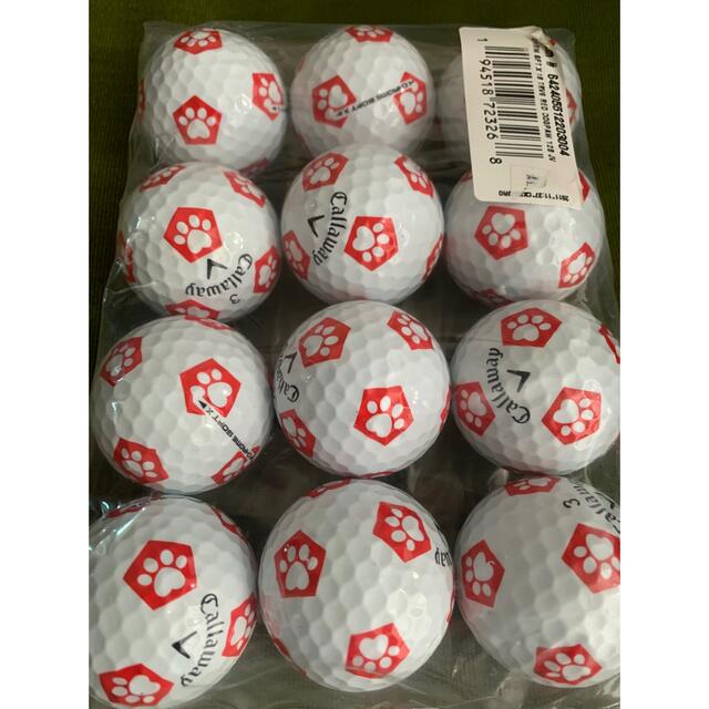 Callaway Golf - キャロウェイ クロムソフト 【猫肉球希少柄】 1ダース
