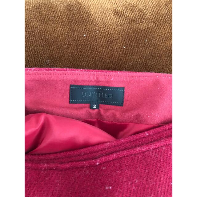 UNTITLED(アンタイトル)のUntitledスカート レディースのスカート(ミニスカート)の商品写真