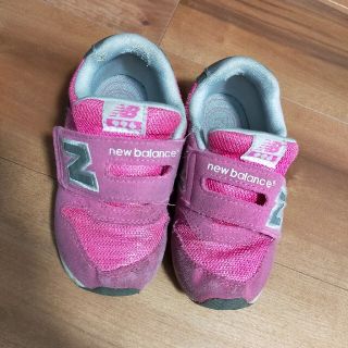 ニューバランス(New Balance)のニューバランスピンクスニーカー16.5cm女の子ナイキadidas靴(スニーカー)