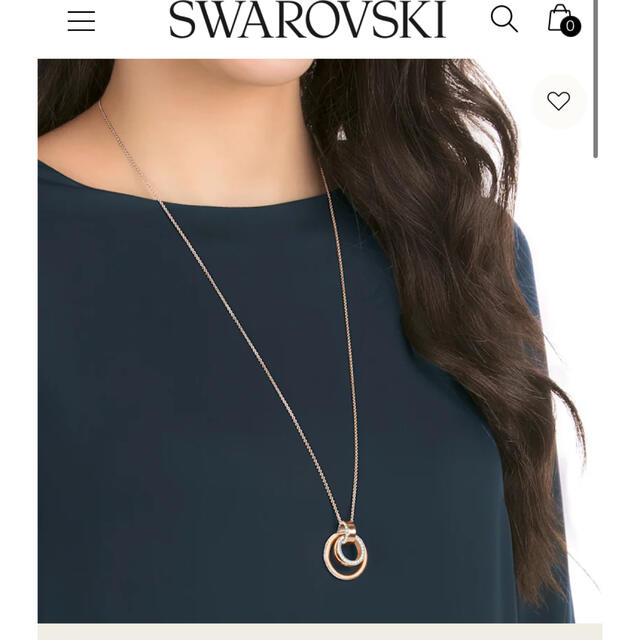 【有名人芸能人】 SWAROVSKI - スワロフスキー　ネックレス　新品未使用 ネックレス