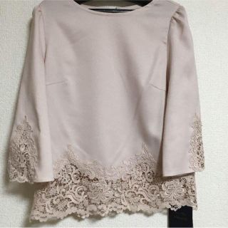 ジャスグリッティー(JUSGLITTY)の新品♡JUSGLITTY 裾レーストップス(カットソー(長袖/七分))