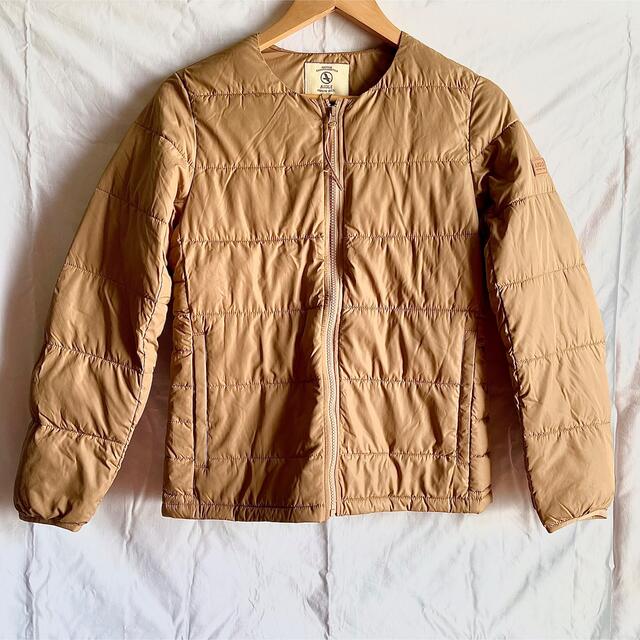 送料無料/新品】 美品 AIGLE レザージャケット キャメル色 S tdh