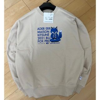 メゾンキツネ(MAISON KITSUNE')の新品ADER ERROR x Maison Kitsune FOXロゴスウェット(スウェット)