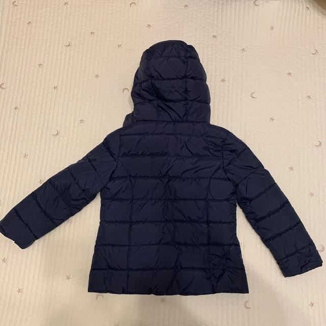 PETIT BATEAU(プチバトー)のプチバトー　ダウン　110cm ネイビー  キッズ/ベビー/マタニティのキッズ服女の子用(90cm~)(ジャケット/上着)の商品写真