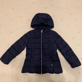 プチバトー(PETIT BATEAU)のプチバトー　ダウン　110cm ネイビー (ジャケット/上着)