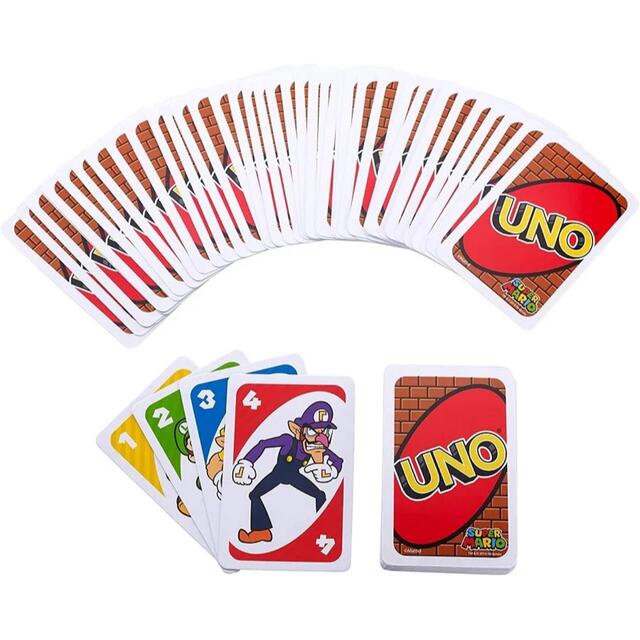 UNO ウノ スーパーマリオ 海外製 エンタメ/ホビーのテーブルゲーム/ホビー(トランプ/UNO)の商品写真