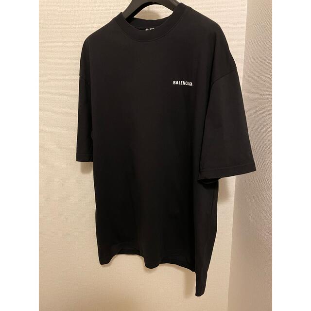 Balenciaga - 正規 美品 バレンシアガ 両面ロゴ Tシャツ ブラック S