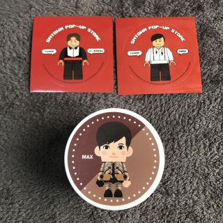 トウホウシンキ(東方神起)の東方神起　SM 公式　小物入れ　LEGO ステッカー　ユノ　チャンミン　MAX(K-POP/アジア)