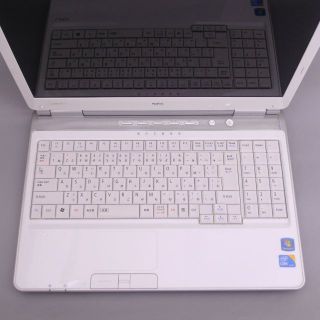 HDD-750G ノートPC LL350WJ1KS ホワイト 4GB RW 無線