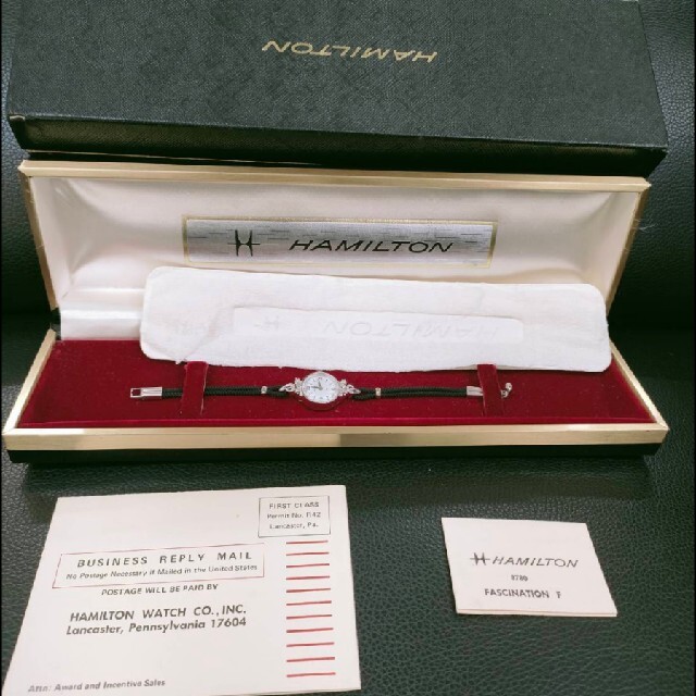 春夏秋冬おさんぽシリーズ E ジャンク品 1972年 手巻き ハミルトン
