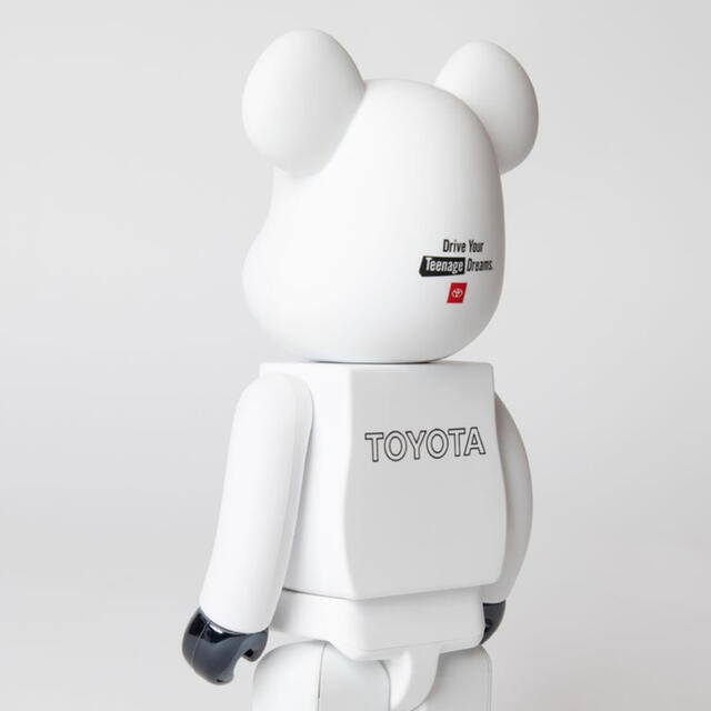 MEDICOM TOY(メディコムトイ)のBE@RBRICK  TOYOTA WHITE 100% & 400% エンタメ/ホビーのフィギュア(その他)の商品写真