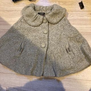 ポンポネット(pom ponette)のポンチョ　コート　お出かけ　120(コート)