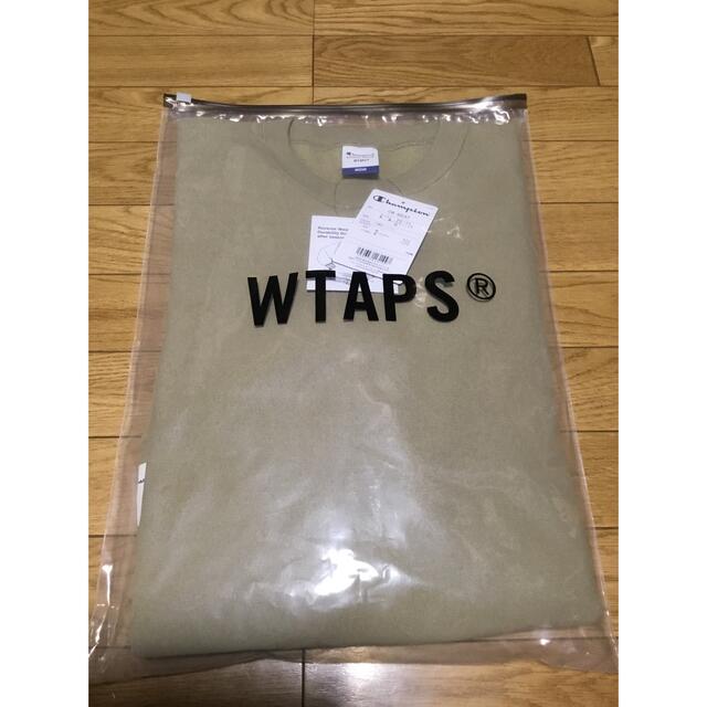 新品 wtaps×champion クルーネックスウェット　BEIGE Mサイズ