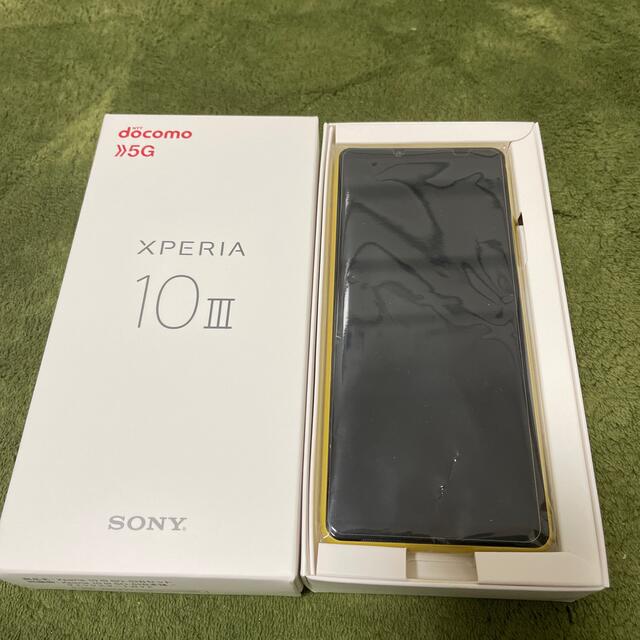SONY XPERIA 10 III SO-52B イエロー SIMロック解除 SONY XPERIA 10 III SO-52B イエロー SIMロック解除