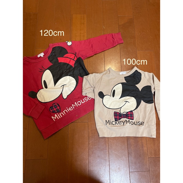 3can4on(サンカンシオン)のミッキー　ミニー　姉弟コーデ セット キッズ/ベビー/マタニティのキッズ服女の子用(90cm~)(Tシャツ/カットソー)の商品写真