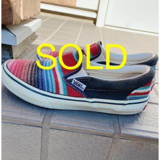 ヴァンズ(VANS)のSOLD‼︎VANS スリッポン　スニーカー　23㎝(スニーカー)