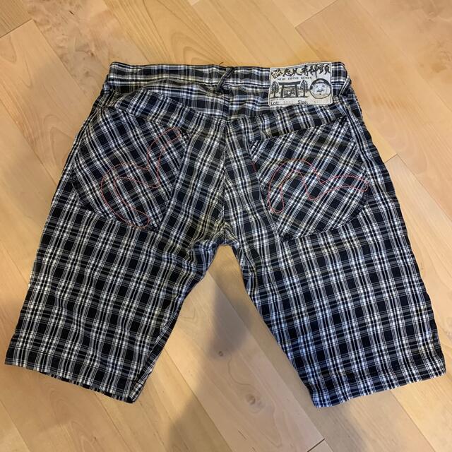 EVISU(エヴィスジーンズ)のショートパンツ　ハーフパンツ　エビス　EVISU メンズのパンツ(ショートパンツ)の商品写真