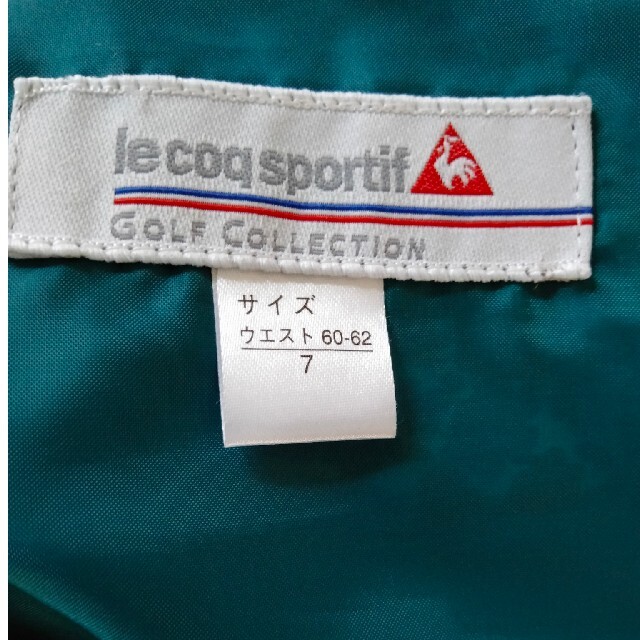 le coq sportif(ルコックスポルティフ)のダウンフェザー ルコックgolfスカート S スポーツ/アウトドアのゴルフ(ウエア)の商品写真