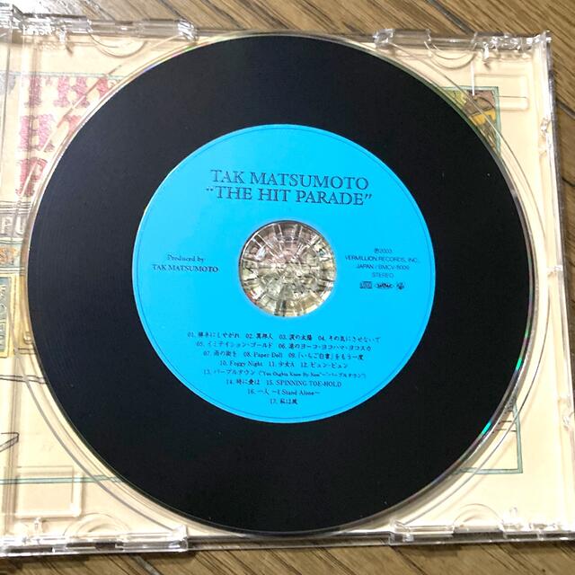 松本孝弘　THE HIT PARADE ♡ CD アルバム　B'z エンタメ/ホビーのCD(ポップス/ロック(邦楽))の商品写真