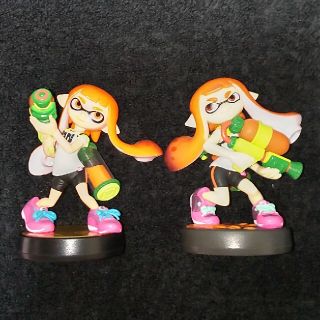 ニンテンドースイッチ(Nintendo Switch)のamiibo スプラトゥーン 2体セット(ゲームキャラクター)