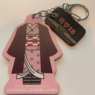 ユニバーサルスタジオジャパン(USJ)の鬼滅の刃  USJ  ユニバーサルジャパン限定 レザーキーホルダー(キーホルダー)