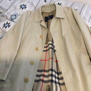 バーバリー(BURBERRY)のcos様専用（美品）バーバリービックノバチェックステンカラーコート(ステンカラーコート)