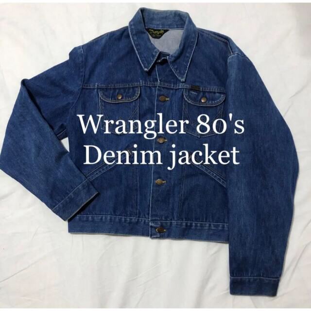 Wrangler - 80年代 Wrangler デニムジャケット Gジャン ヴィンテージの ...