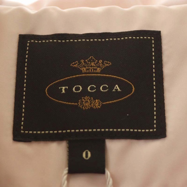 TOCCA(トッカ)のトッカ RAIN SHORT ダウンコート ダウンジャケット アウター ピンク レディースのジャケット/アウター(ダウンジャケット)の商品写真