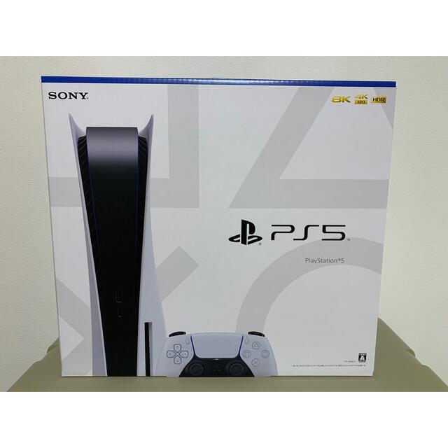 SONY(ソニー)の【新品未使用】PlayStation5 CFI-1100A01 本体　PS5 エンタメ/ホビーのゲームソフト/ゲーム機本体(家庭用ゲーム機本体)の商品写真