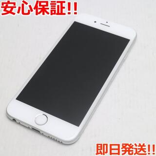 アイフォーン(iPhone)の超美品 DoCoMo iPhone6 64GB シルバー (スマートフォン本体)