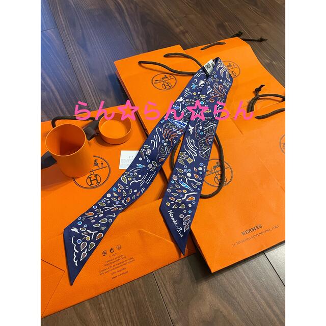 HERMES ツイリー Isola di Primavera2022年新作 - バンダナ/スカーフ