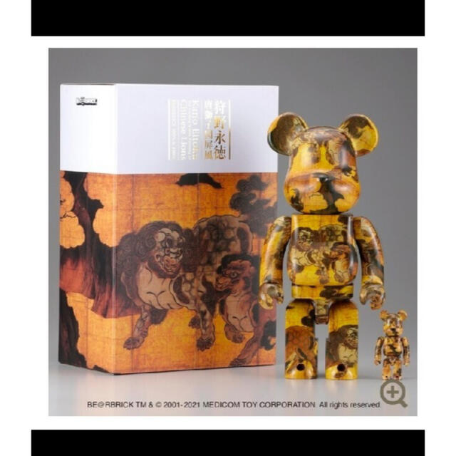 全商品オープニング価格! - TOY MEDICOM BE@RBRICK 400% & 100% 唐獅子図屏風 狩野永徳 キャラクターグッズ 全商品オープニング価格! - TOY MEDICOM BE@RBRICK 400% & 100% 唐獅子図屏風 狩野永徳 キャラクターグッズ
