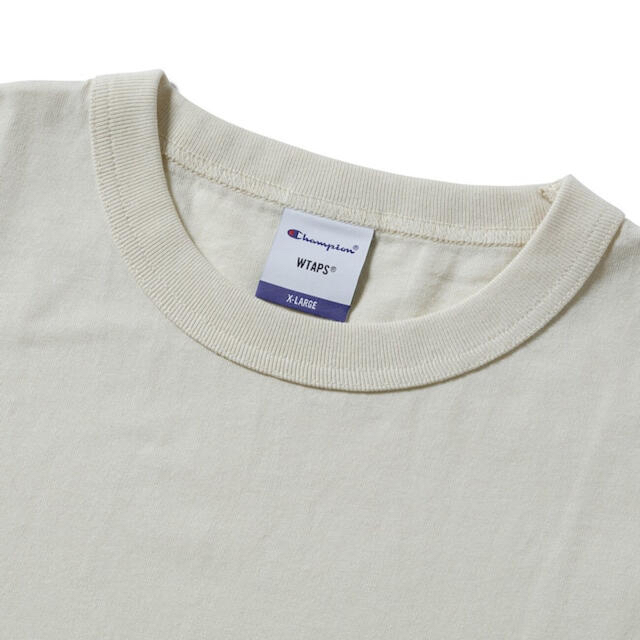W)taps(ダブルタップス)のWTAPS x Champion ショートスリーブTシャツ sand メンズのトップス(Tシャツ/カットソー(半袖/袖なし))の商品写真