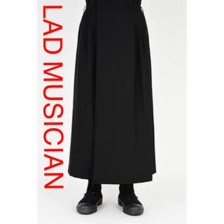 ラッドミュージシャン(LAD MUSICIAN)のLAD MUSICIAN 18aw ウールギャバ ワイドラップパンツ(スラックス)